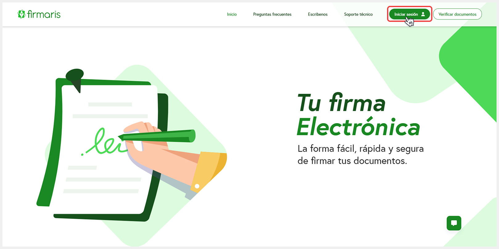 Sitio web de firmaris